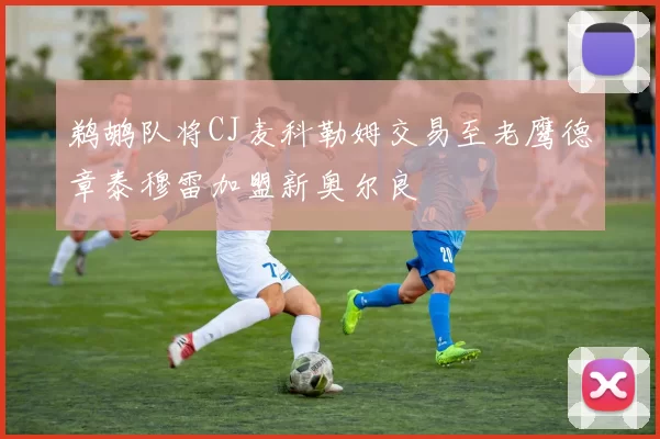鹈鹕队将CJ麦科勒姆交易至老鹰德章泰穆雷加盟新奥尔良