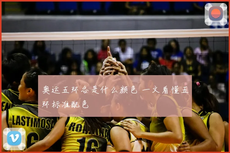 奥运五环各是什么颜色 一文看懂五环标准配色